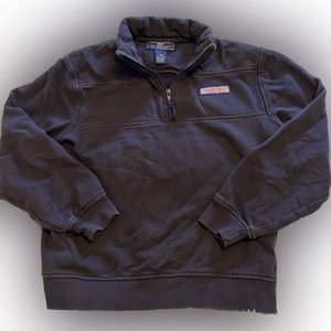Vineyard vines boys kids navy quarter-zip size 16 xl